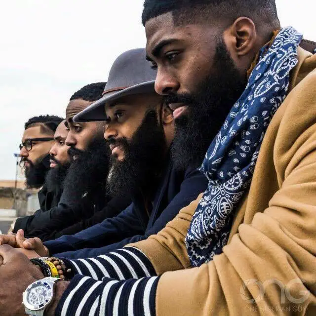 Black Men Beard Styles - Spruce Beard