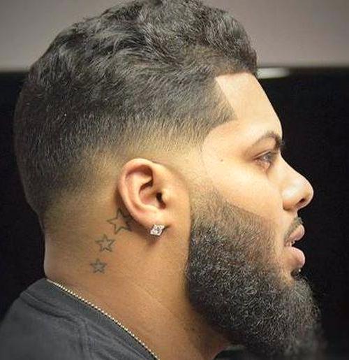 Black Men Beard Styles - Tapered