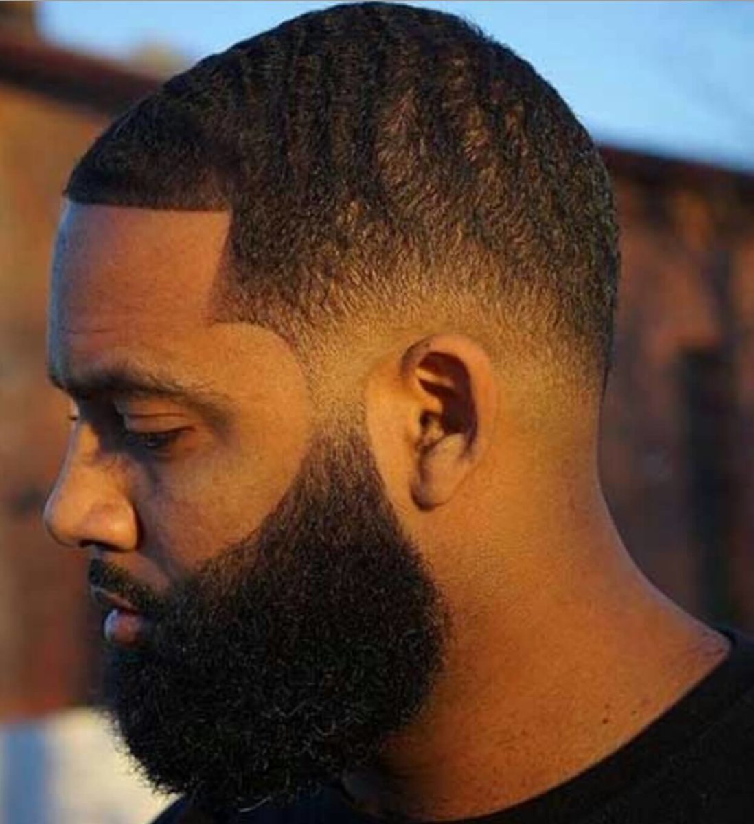 Black Men Beard Styles - Thick Throughout